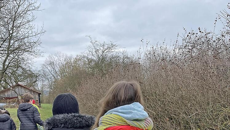 Dieses Foto entstand bei einem Ausflug zum Biber mit Kindern.