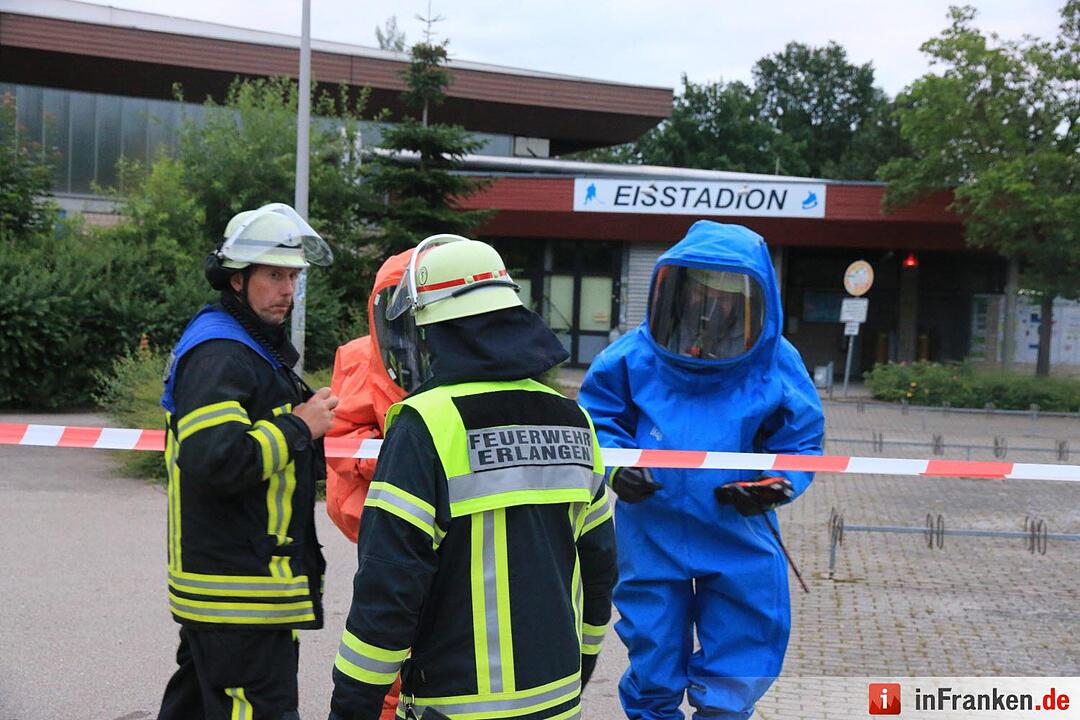 Chlorgasaustritt in Freibad Höchstadt