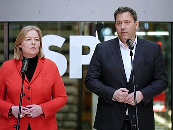 B&auml;rbel Bas und Lars Klingbeil