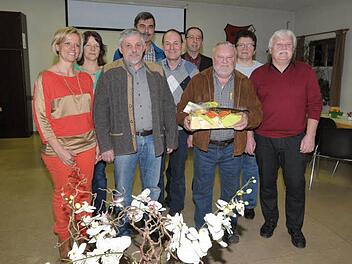 Der Vorstand des Heimat- und Gartenbauvereins  Foto: Roland Meister