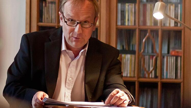 Niklaus Scheibli stellte Robert Seethalers Roman "Ein ganzes Leben" vor.Foto: Jochen Berger