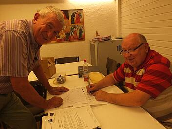 Heinrich Krämer (links) und Werner Heilmann stellten die Pläne vor. Foto: Manfred Welker