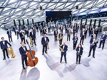 Das Bayerische Polizeiorchester gibt am Freitag ein Konzert in G&ouml;&szlig;weinstein.
