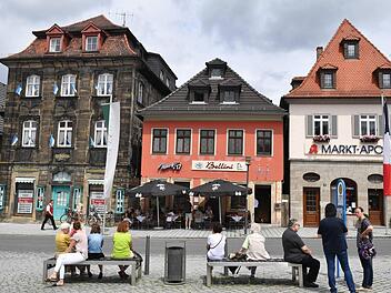 Was würde Lichtenfels (hier der Marktplatz) noch schöner machen? Diese Frage hatte die Redaktion am 22. Juli gestellt.  Foto: Ronald Rinklef