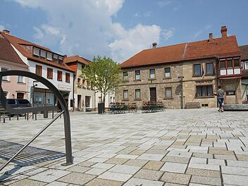 Der Viehmarkt ist bewusst als steinerner Platz angelegt.Foto: Arkadius Guzy