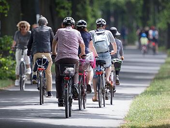 Die CSU macht sich Gedanken über das Radwegekonzept für den Landkreis Kronach. Symbolbild: Friso Gentsch/dpa