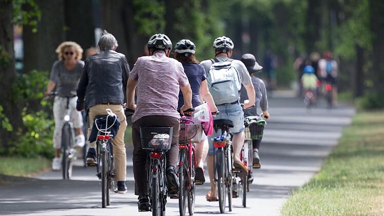 Die CSU macht sich Gedanken über das Radwegekonzept für den Landkreis Kronach. Symbolbild: Friso Gentsch/dpa