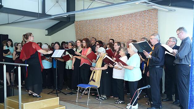 Die Chorgemeinschaft "Mixdur", Kirchenchor Kunreuth und Muggendorf Foto: Franz Galster