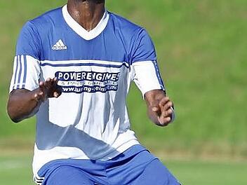 Seit dieser Saison geht Muhammed Abubakar für den FC Wichsenstein in der Kreisklasse 3 auf Torejagd.  Foto: Matthias Hofmann