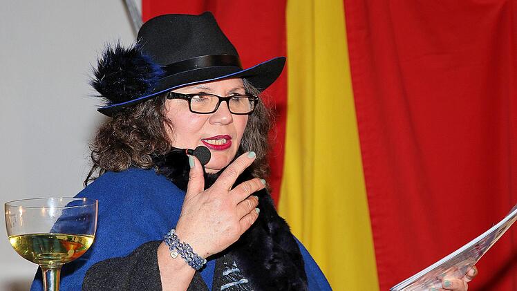 Scharfzüngig und kritisch kommentierte Rita Schmidt das Stadtgeschehen. Dieter Britz