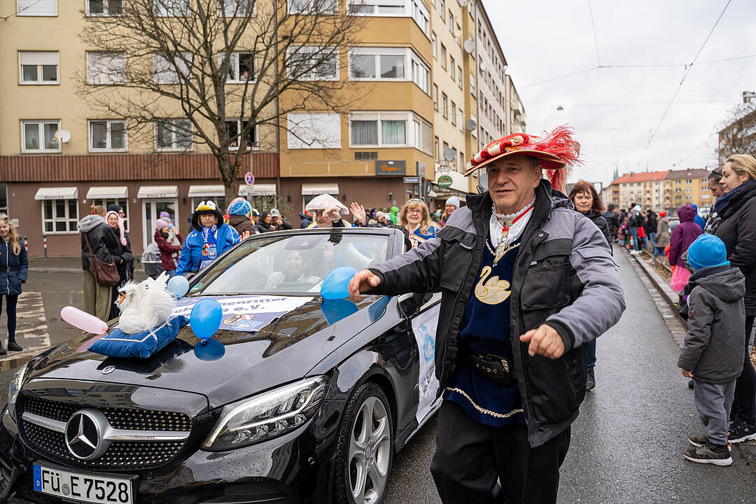 Der traditionelle Umzug zog ca. 70.000 Faschingsfreunde an.