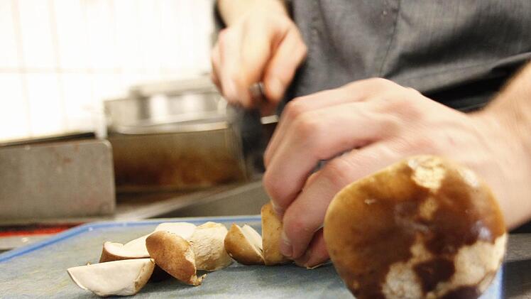 Steinpilze schnell schneiden...