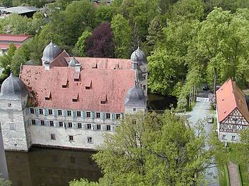 Rund um das Mitwitzer Wasserschloss soll der "EuroCampus Grünes Band" - eine Bildungs- und Kultureinrichtung entstehen. Foto: Herbert Fischer