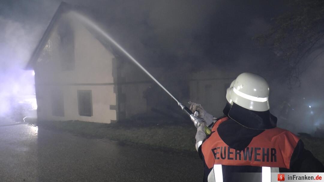 Brand in Kloster bei Münnerstadt – 250 Heimbewohner von Feuer bedroht