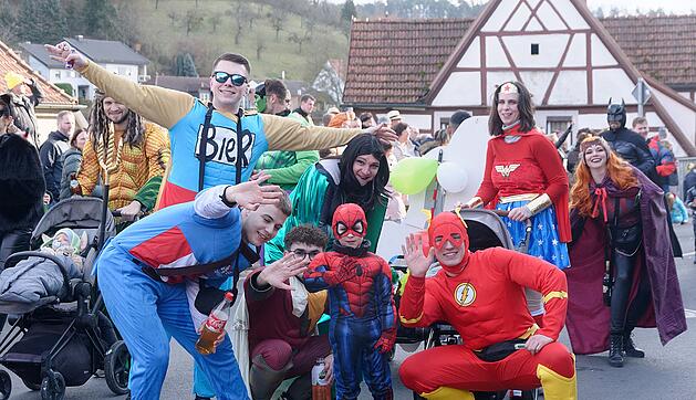 Der Jubiläumsumzug am Faschingsdienstag