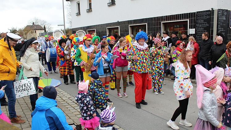 Beim Hirschaider FaschingsumzugWerner Baier