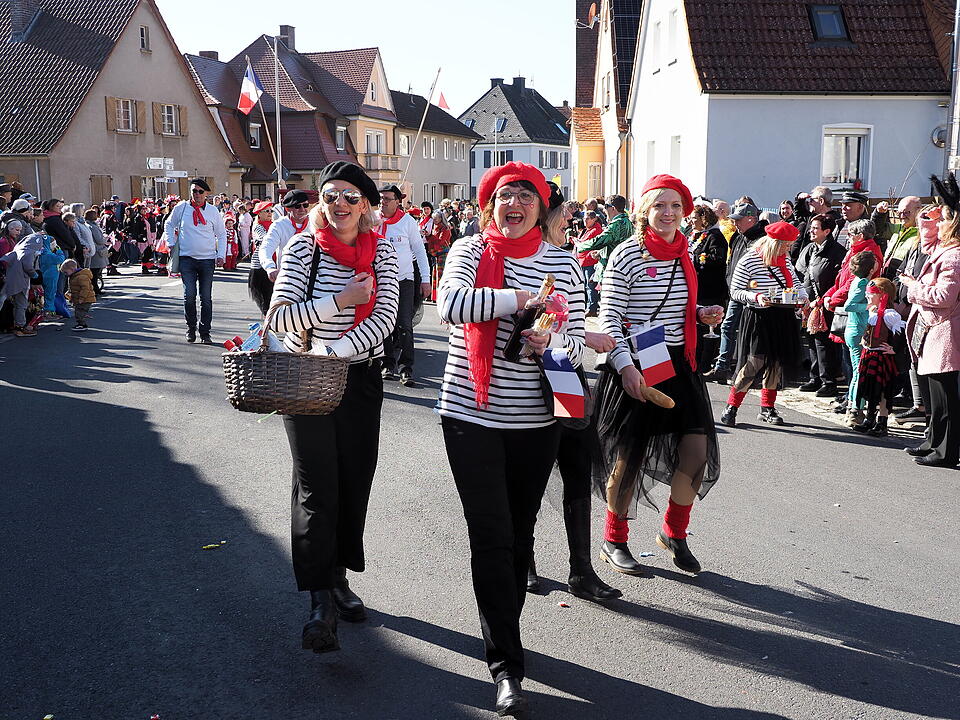 Buntes Faschingstreiben in Unterfranken!