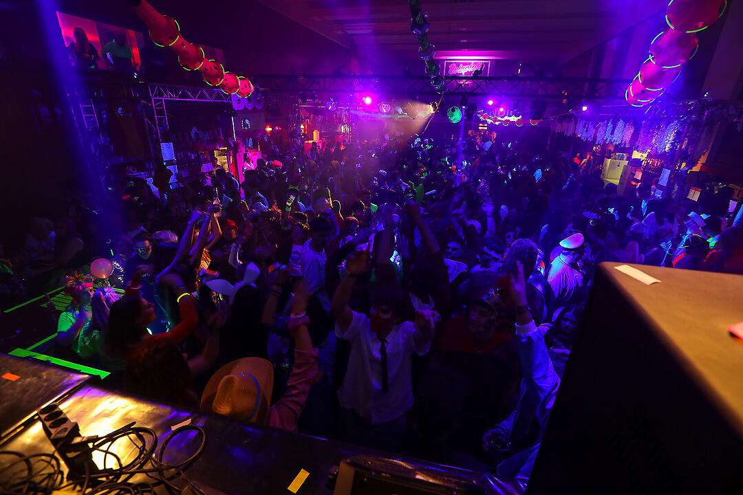 Beste Partystimmung in der Stadthalle