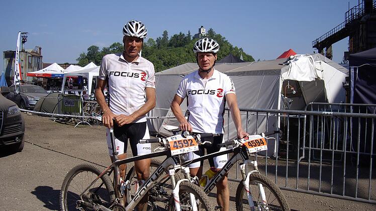 Treue Trainingspartner und beste Freunde: Harald Höhn und der Neustadter Volker Stegner.Wolfgang Desombre