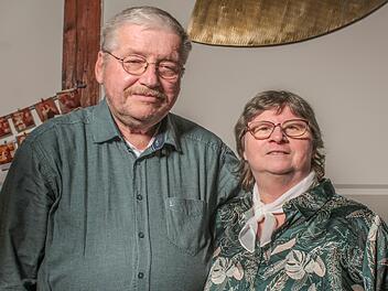 Das Jubelpaar Agnes und Manfred Daug Gmd. Trabelsdorf