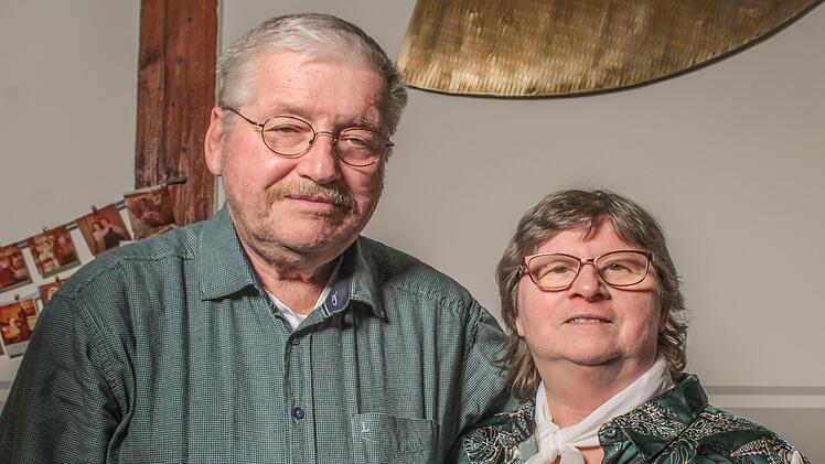 Das Jubelpaar Agnes und Manfred Daug Gmd. Trabelsdorf