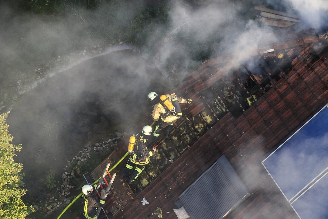 Brand in Bamberg am Pfingstmontag