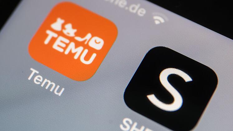 Interneth&auml;ndler Temu und Shein