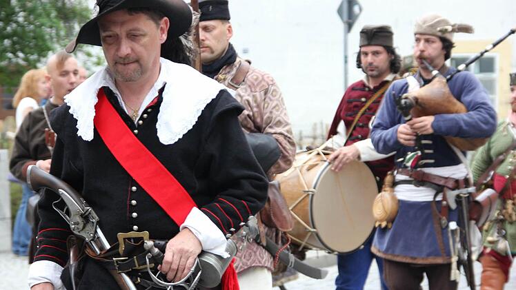 Historischer Festzug durch Kronach. Foto: Marco Meißner