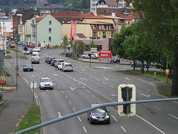 Die stark frequentierte Kreuzung in der Mittelau wird saniert. Die Arbeiten beginnen am Montag. Foto: Dagmar Besand