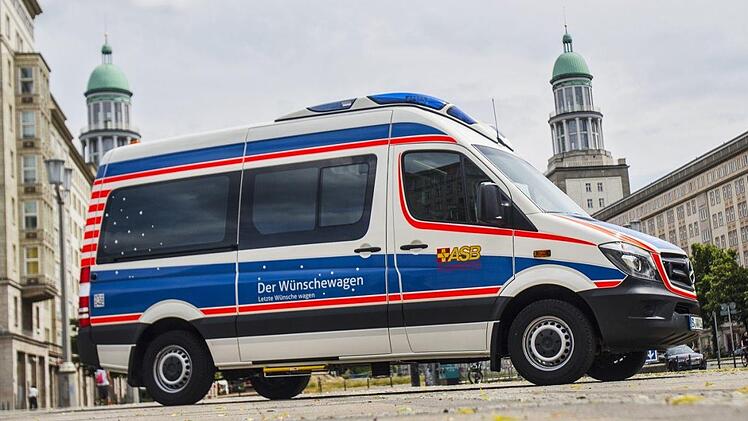 20 Wünschewagen sind ab kommendem Jahr  bundesweit im Einsatz. Foto: ASB