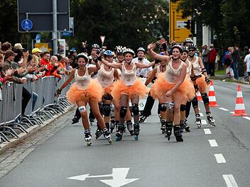 Die "Hoddn Doddn" im Ziel. Fotos: Matthias Hoch