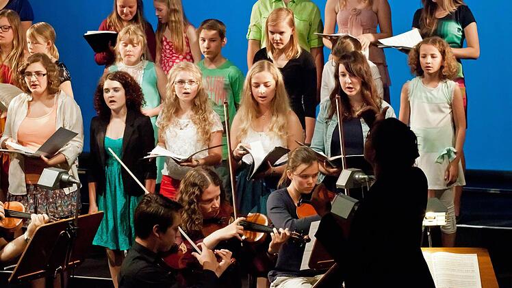 Konzert des Kinderchors des Landestheater Coburg Foto: Jochen Berger
