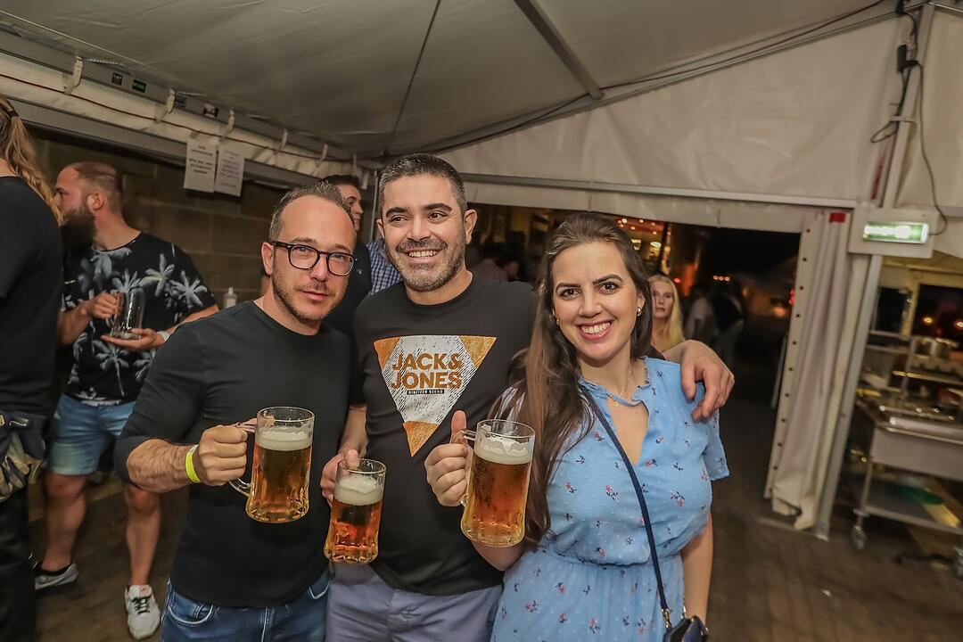 Endlich wieder Partystimmung im Sandgebiet