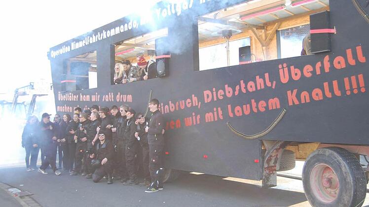 Faschingszug in Thulba  Foto: Günther Straub