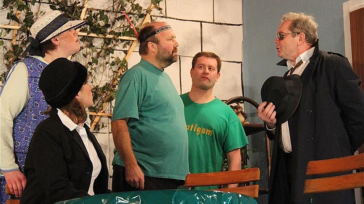 Barbara Stockmann, Martina Lotze, Hans-Jürgen Pfülb, Uwe Eichel und Edgar Stockmann