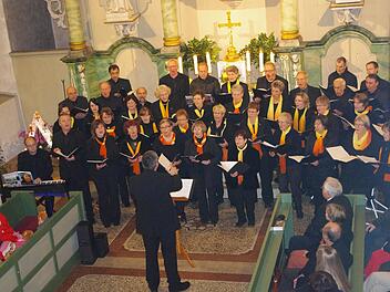 Am Reformationstag brachte der SMS-Chor Ludwigsstadt das Luther-Oratorium von Siegfried Fietz zur Aufführung. Foto: Heike Schülein