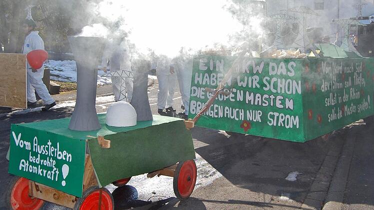 Wer beim Zug von Lauter nach Katzenbach so alles dabei war. Foto: Sigismund von Dobschütz