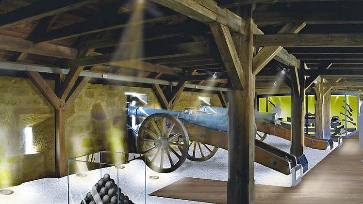 Ein neues Artillerie-Museum soll in der Gedeckten Bastei entstehen.  Fotos: Kunstsammlungen