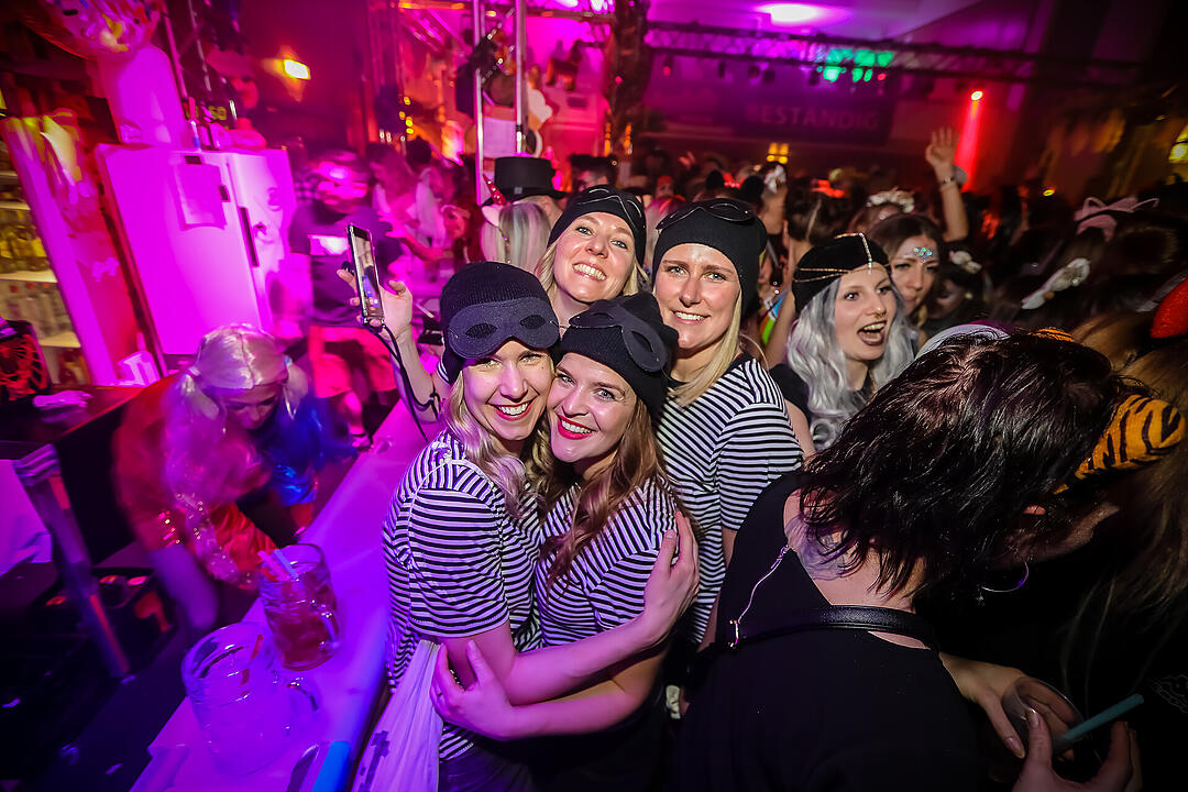 Beste Partystimmung in der Stadthalle