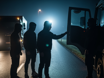 Zeugen nach &Uuml;berfall auf Lkw-Fahrer im Kreis Kitzingen gesucht