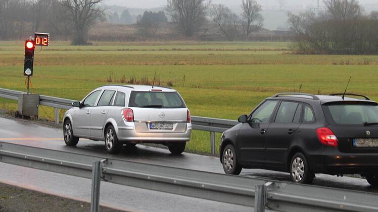 Der letzte Countdown: Nur noch eine Rotphase, dann ist die Ampel Geschichte.