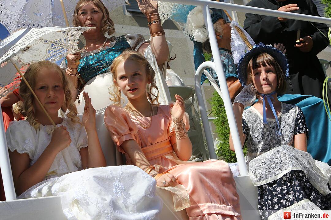 Rakoczyfest in Bad Kissingen mit Umzug; Foto: Barbara Herbst
