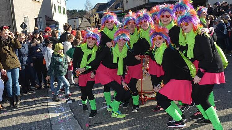 Faschingsumzug in Rothenkirchen. Foto: K.-H. Hofmann