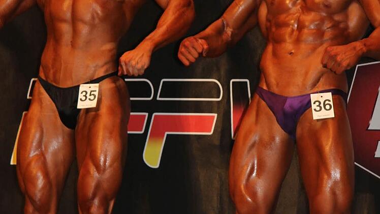 Links Sieger Oliver Horne, rechts Philipp Schramm (4.). Foto: Sonny Adam