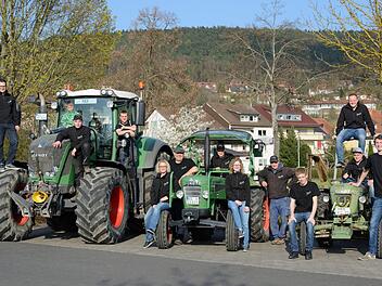 Die Fendt-Freunde freuen sich schon jetzt auf das bevorstehende Traktortreffen. Foto: Björn Hein