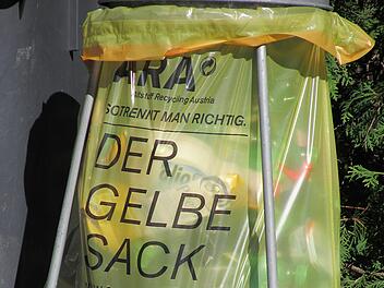 Gelber Sack - das gehört nicht hinein