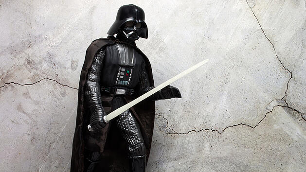 Darth Vader-Kost&uuml;m sorgt in Lindau f&uuml;r Aufsehen