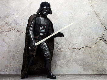 Darth Vader-Kostüm sorgt in Lindau für Aufsehen