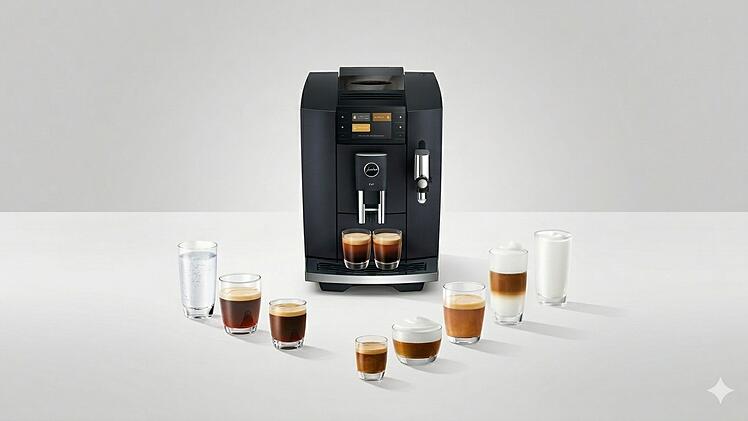 Die JURA E8 (ED): Premium-Kaffeevollautomat f&uuml;r h&ouml;chsten Genuss.