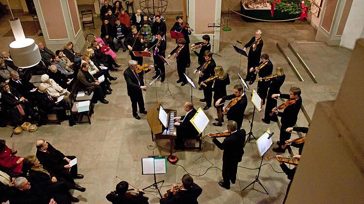 Das "Collegium musicum" in der Morizkirche.
